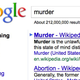 Illustration for article titled Anti-Choicers Link "Abortion" To "Murder" On Google